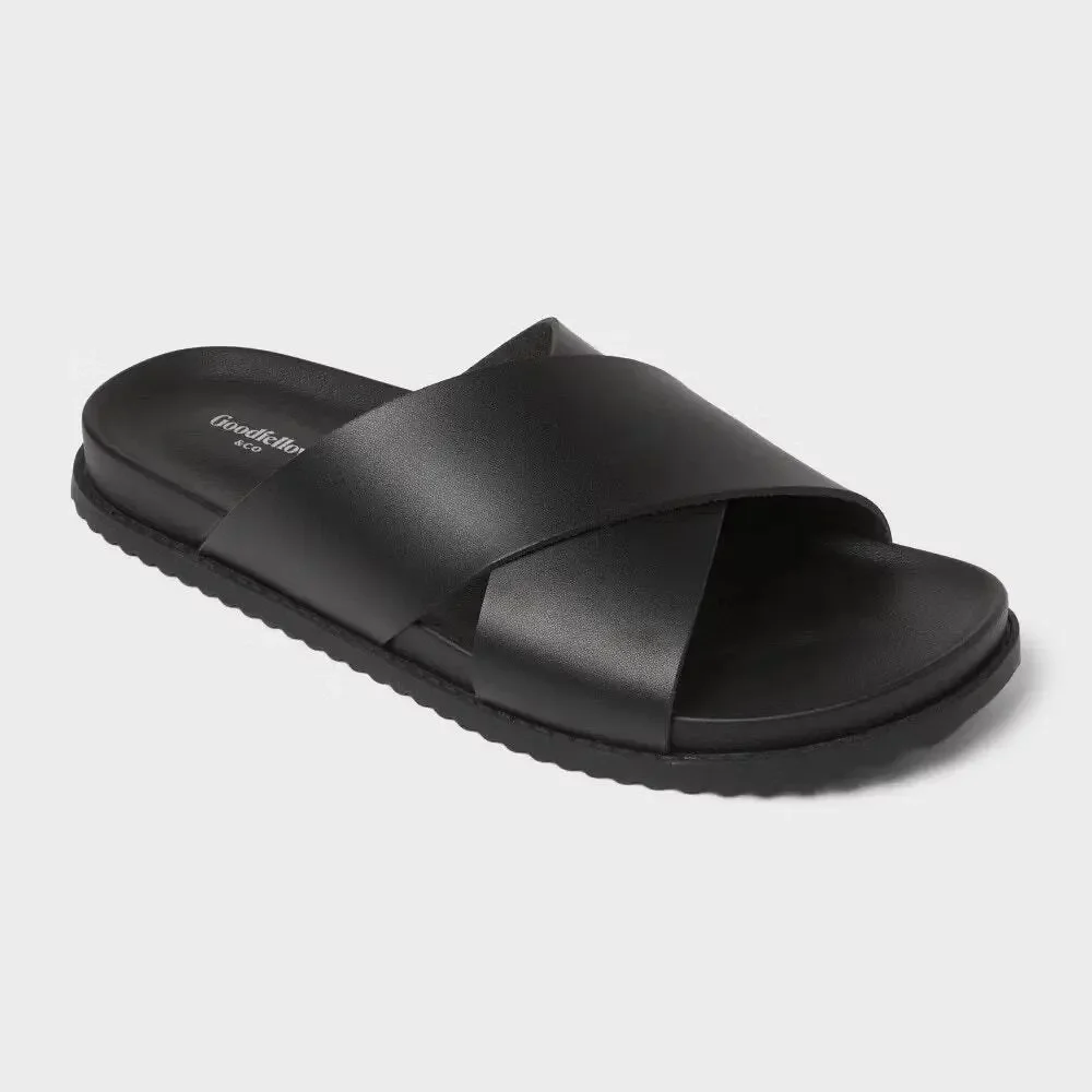 Men's Thomas X-Band Sandals - Goodfellow & Co - Black